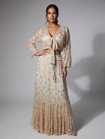Free Spirit Beige ombre Set